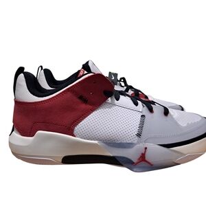 Nike Red and White Sneakers